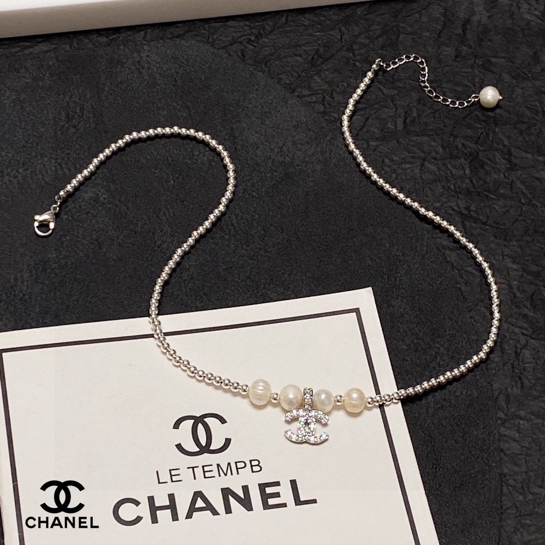 【CHANEL】ネックレス、新しいネックレス万能シンプルファッションオーナメント