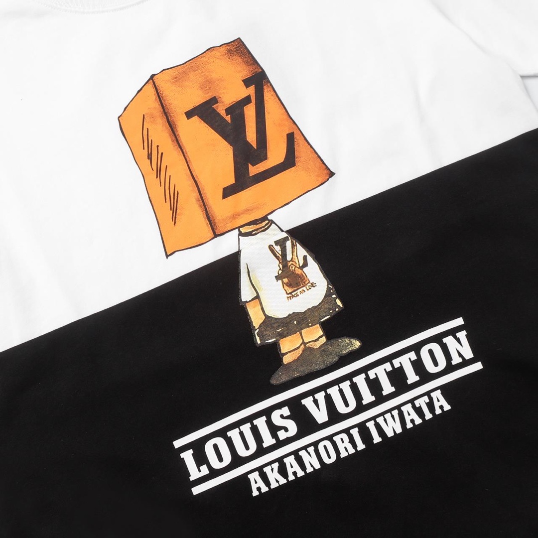 【2024】LV【LOUIS VUITTON公式旗艦店】 ルイヴィトン   Tシャツご好評に付き再入荷！
