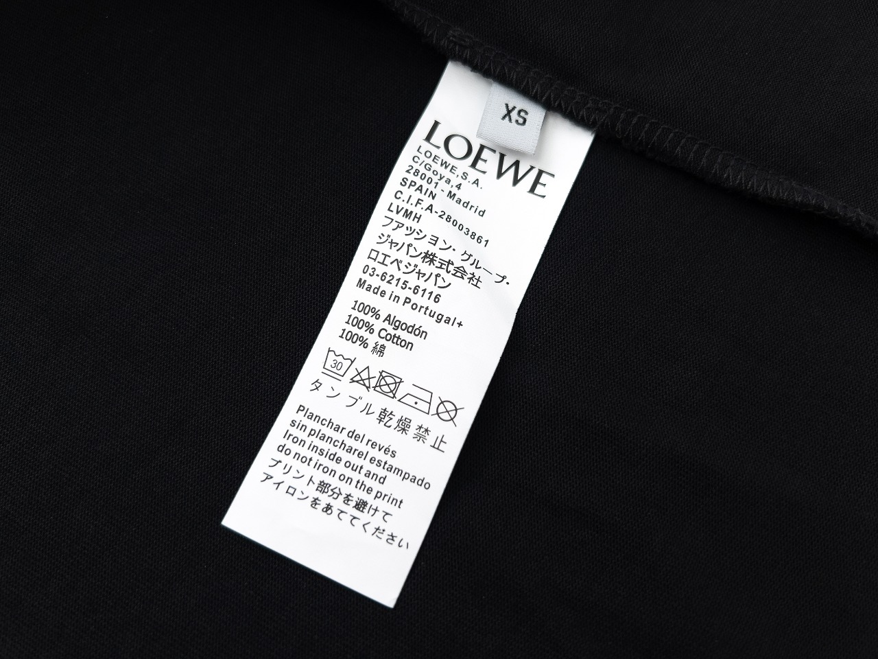 【LOEWE  公式旗艦店】ロエベ   Tシャツ ご好評に付き再入荷！