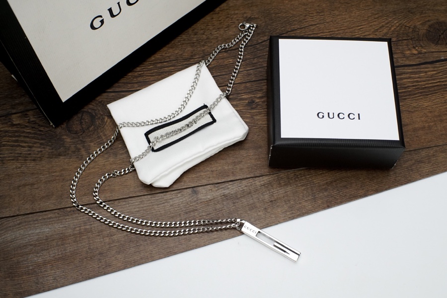 【GUCCI】ネックレス、新しいネックレス万能シンプルファッションオーナメント