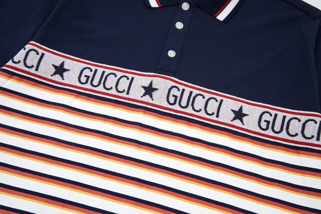 【2024】【GUCCI公式旗艦店】グッチ  ポロシャツ ご好評に付き再入荷！