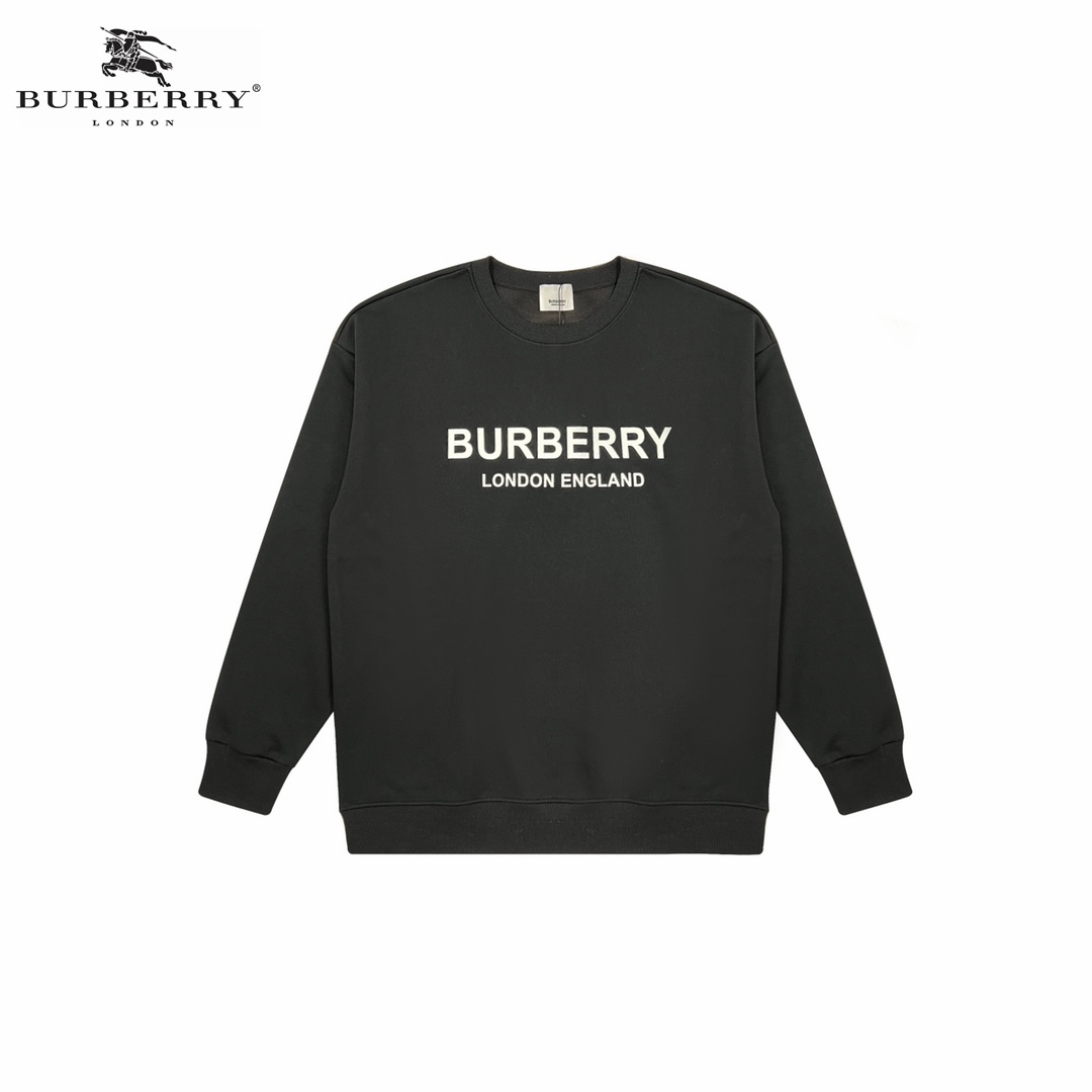 【BURBERRY 公式旗艦店】バーバリー 丸首の衛衣 スウェットご好評に付き再入荷！