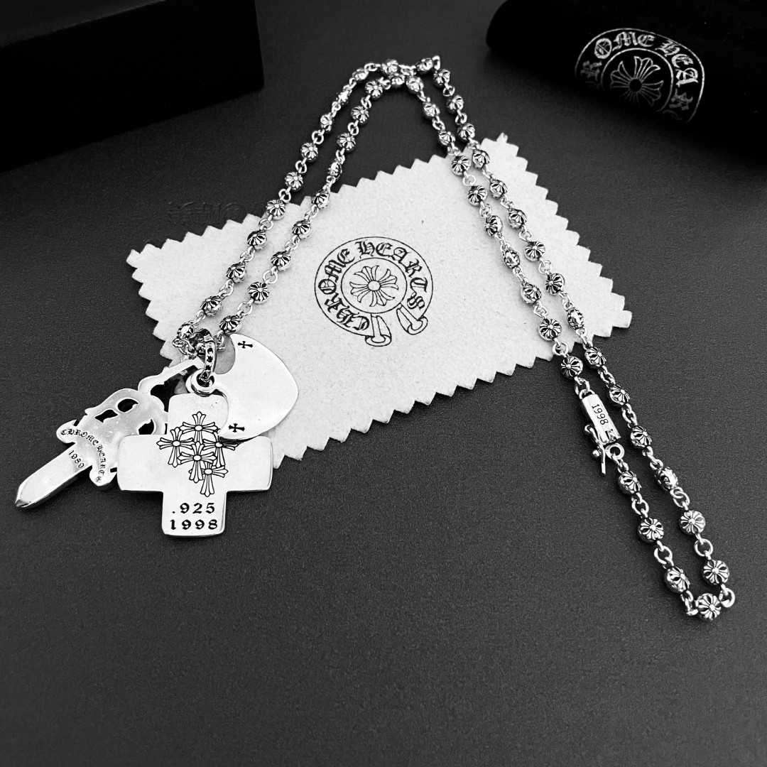【2024】【CHROME HEARTS】ネックレス、新しいネックレス万能シンプルファッションオーナメント