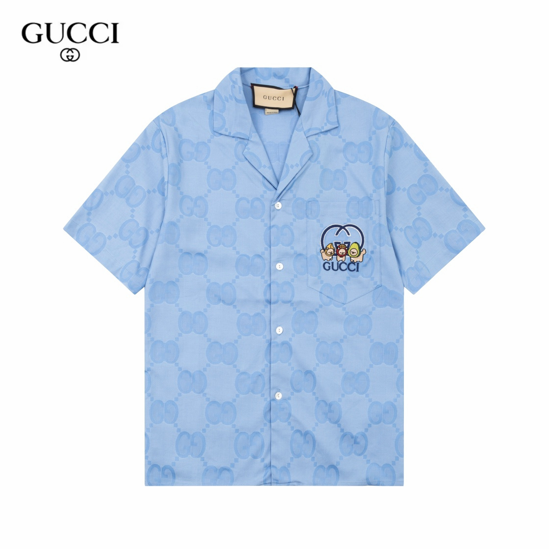 【GUCCI 公式旗艦店】 クッチ   半袖シャツ 好評に付き再入荷！