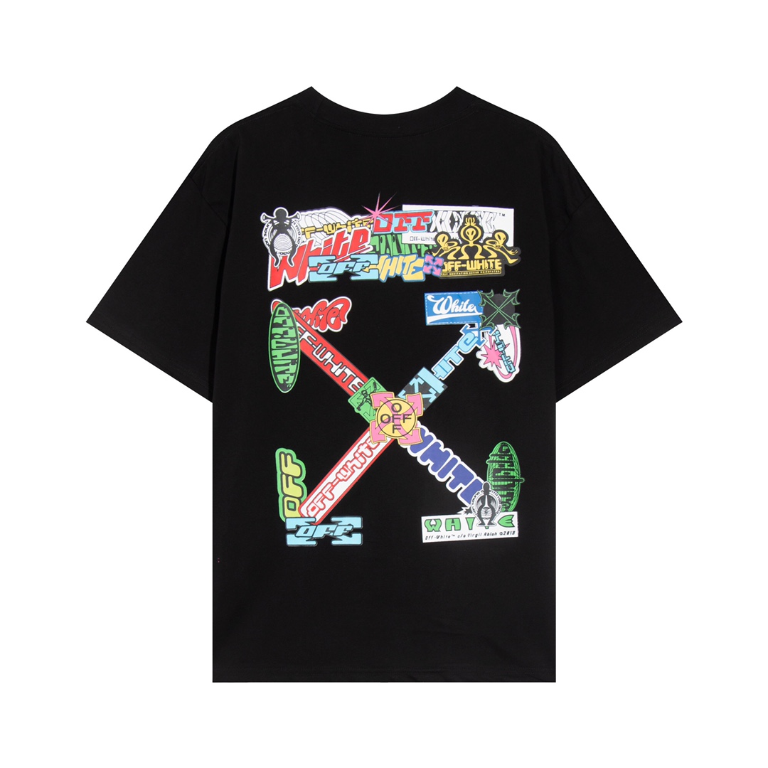【2024】【OFF-WHITE  公式旗艦店】オフホワイト   Tシャツ  ご好評に付き再入荷！