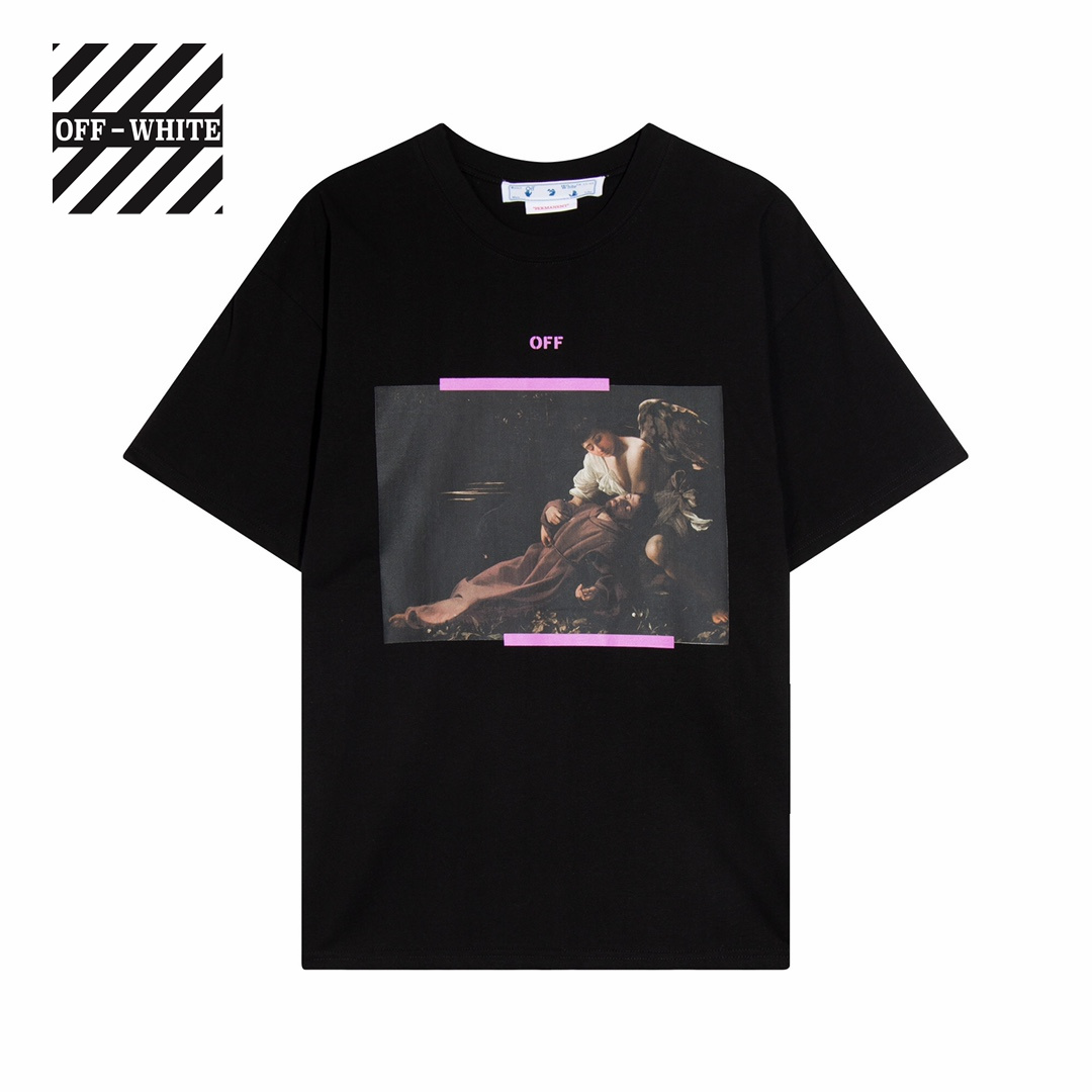 【2024】【OFF-WHITE  公式旗艦店】オフホワイト   Tシャツ  ご好評に付き再入荷！
