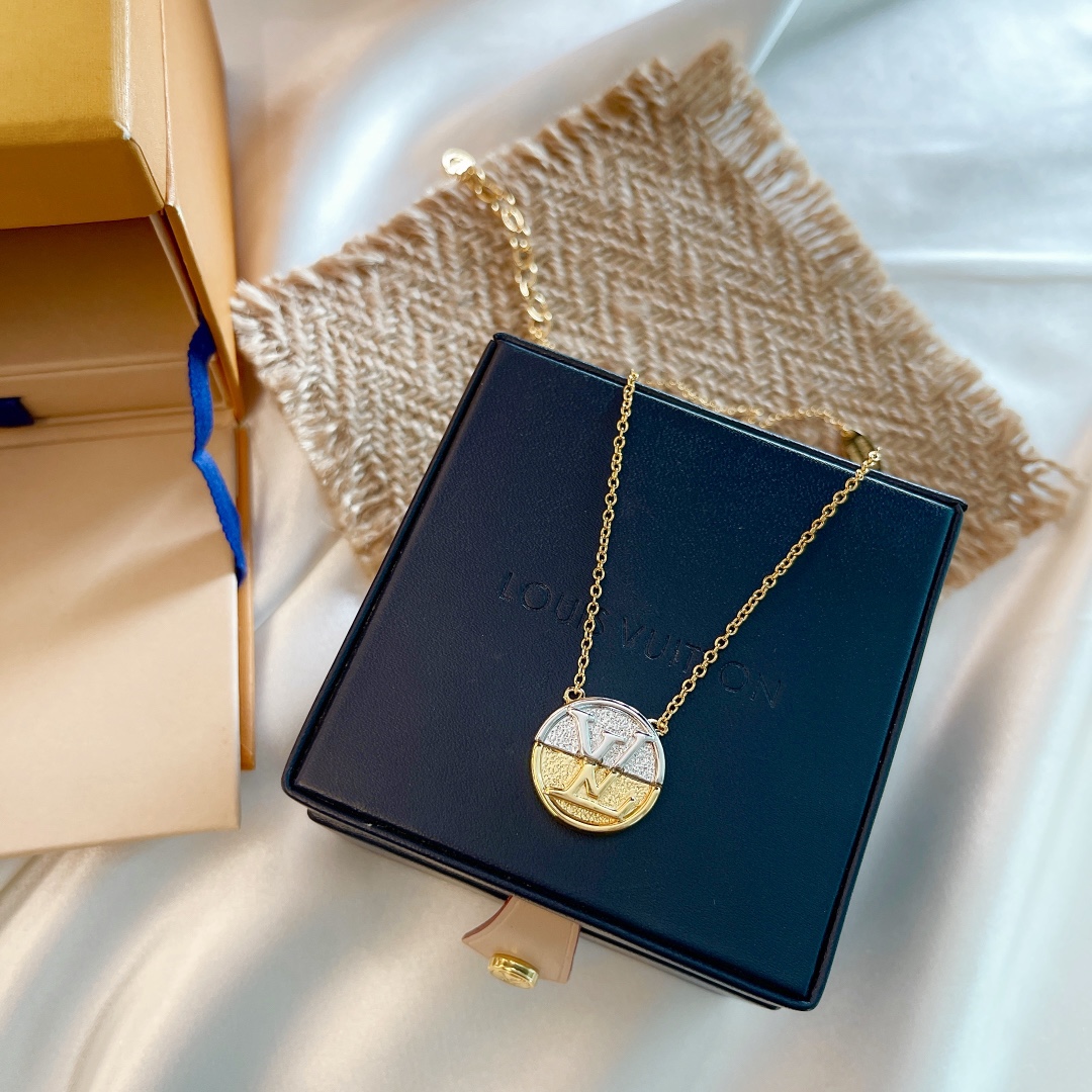 【LOUIS VUITTON】ネックレス、新しいネックレス万能シンプルファッションオーナメント