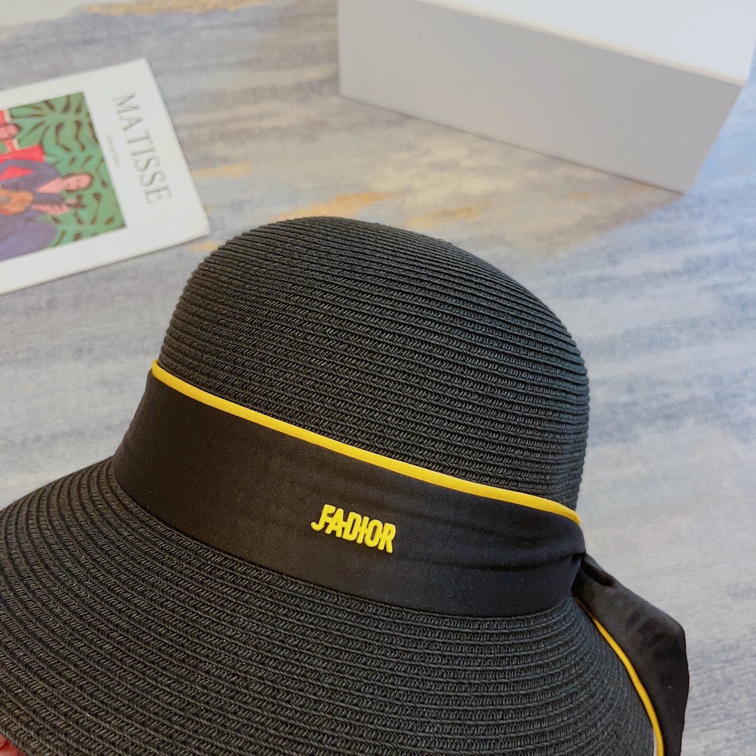 【2024】【DIOR   ディオール】【数量限定】 麦わら帽子