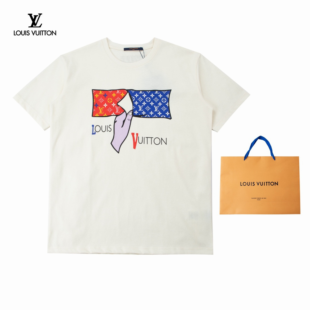 【2024】【LOUIS VUITTON  公式旗艦店】ルイヴィトン   Tシャツ ご好評に付き再入荷！