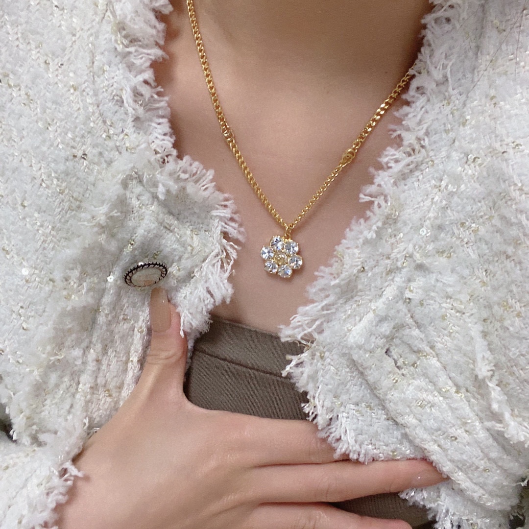 【GUCCI】ネックレス、新しいネックレス万能シンプルファッションオーナメント