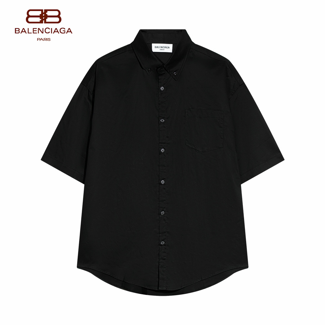 【BALENCIAGA 公式旗艦店】 バレンシアガ  半袖シャツ ご好評に付き再入荷！