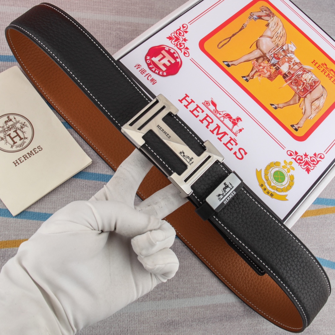 【2024】【HERMES】(エルメス) 3.8cmベルト メンズ