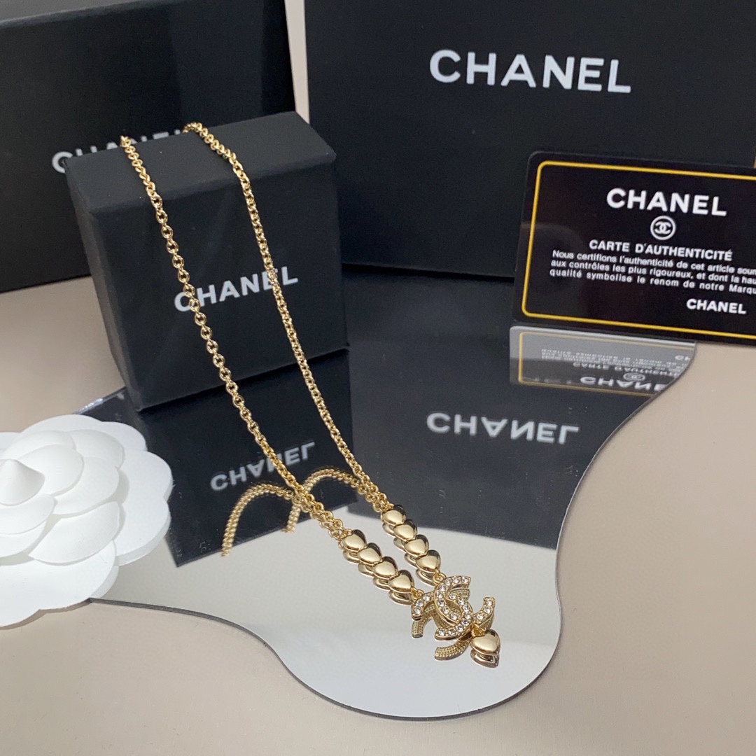 【CHANEL】ネックレス、新しいネックレス万能シンプルファッションオーナメント