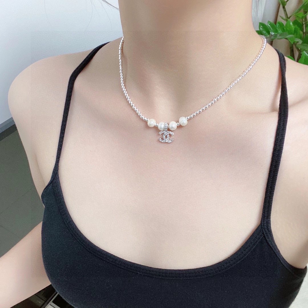【CHANEL】ネックレス、新しいネックレス万能シンプルファッションオーナメント