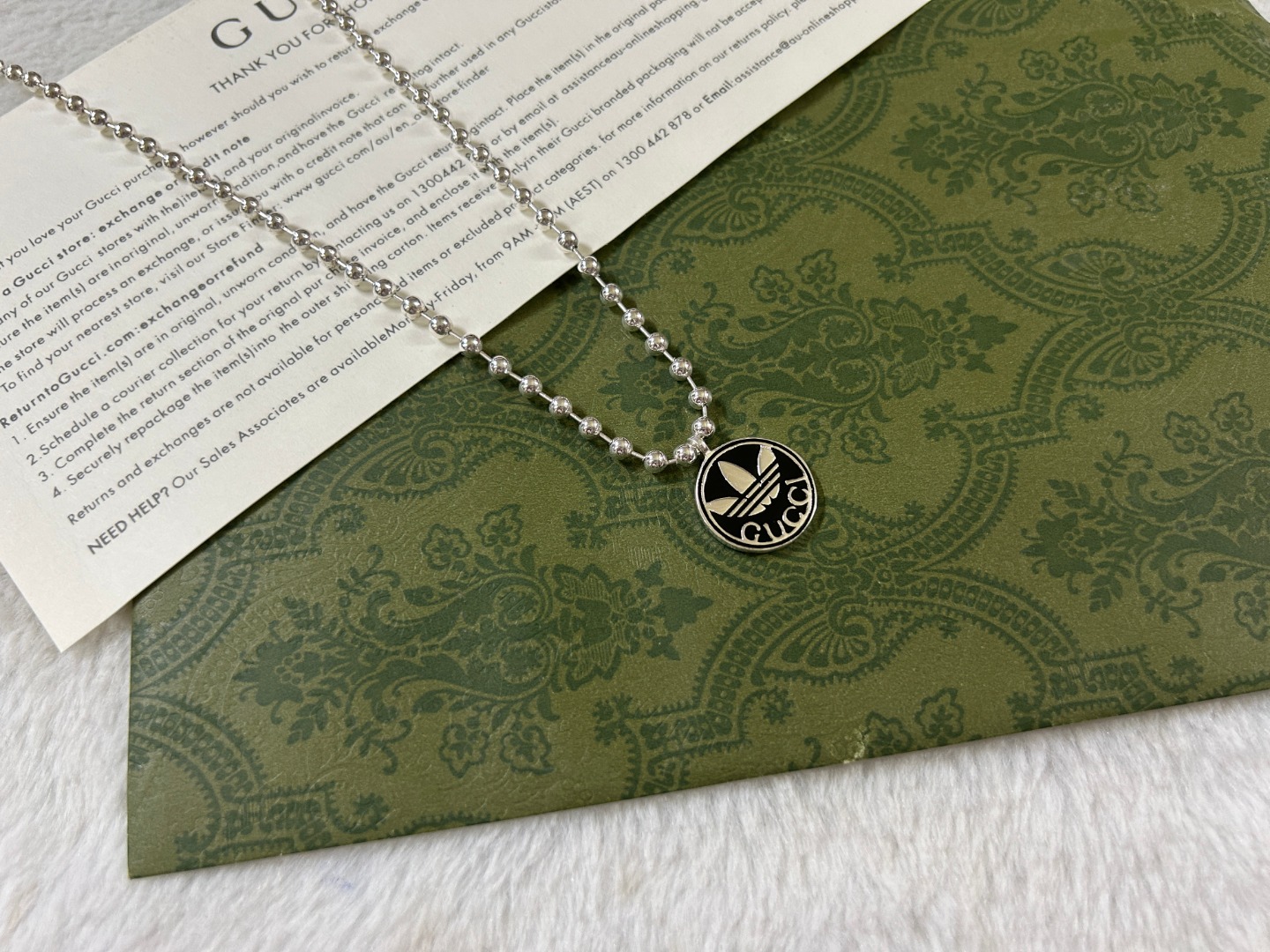 【GUCCI】ネックレス、新しいネックレス万能シンプルファッションオーナメント