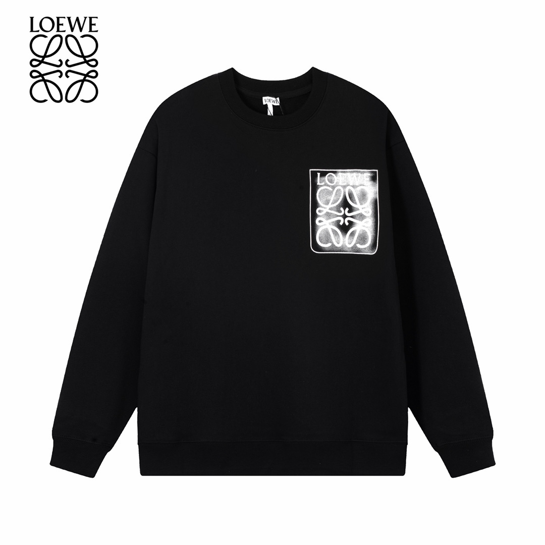 【2024】【LOEWE 公式旗艦店】ロエベ 丸首の衛衣 ご好評に付き再入荷！