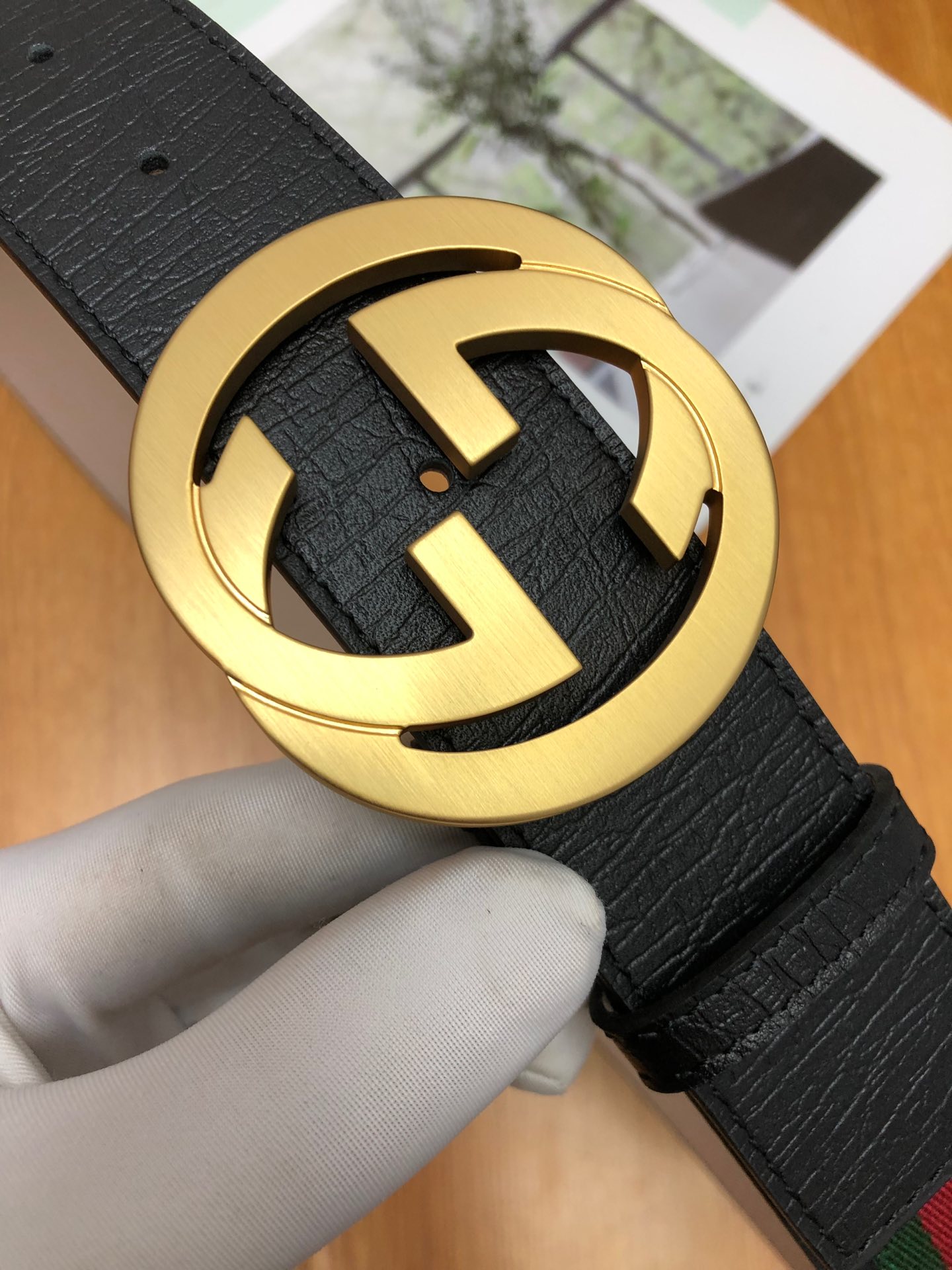 【2024】【 GUCCI】(クッチ) 3.5cm   ベルト メンズ