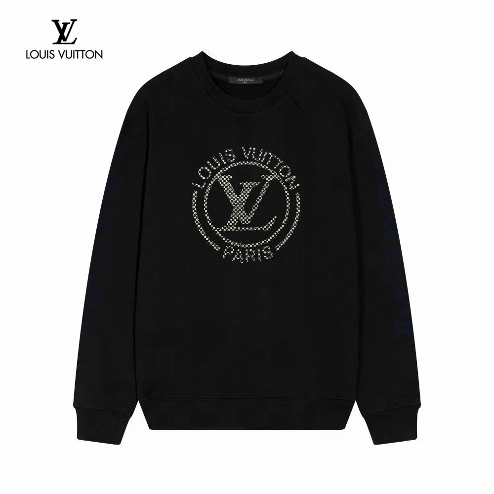 【LOUIS VUITTON  公式旗艦店】ルイヴィトン 丸首の衛衣 スウェット ご好評に付き再入荷！