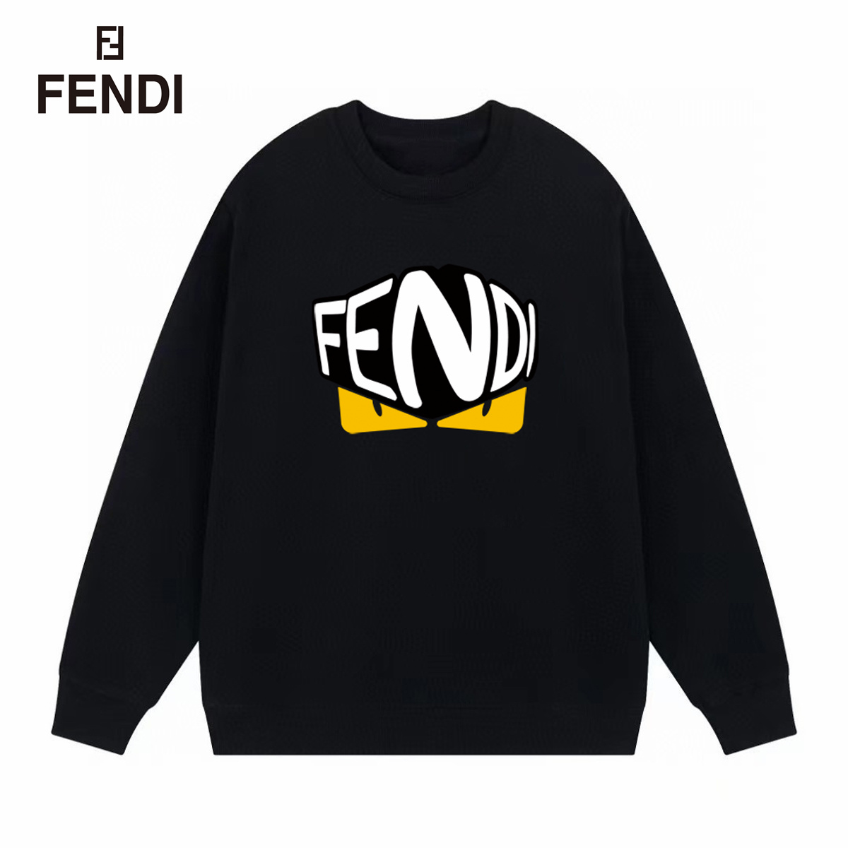 【2024】【FENDI  公式旗艦店】フェンディ丸首の衛衣 スウェット ご好評に付き再入荷！