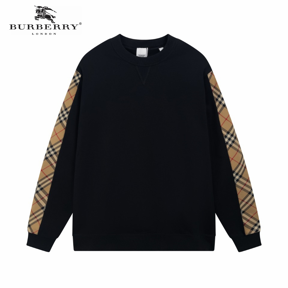 【2024】【BURBERRY  公式旗艦店】バーバリー丸首の衛衣 スウェットご好評に付き再入荷！