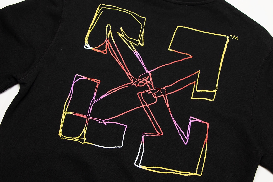 【OFF-WHITE  公式旗艦店】オフホワイトス丸首の衛衣ウェットご好評に付き再入荷！