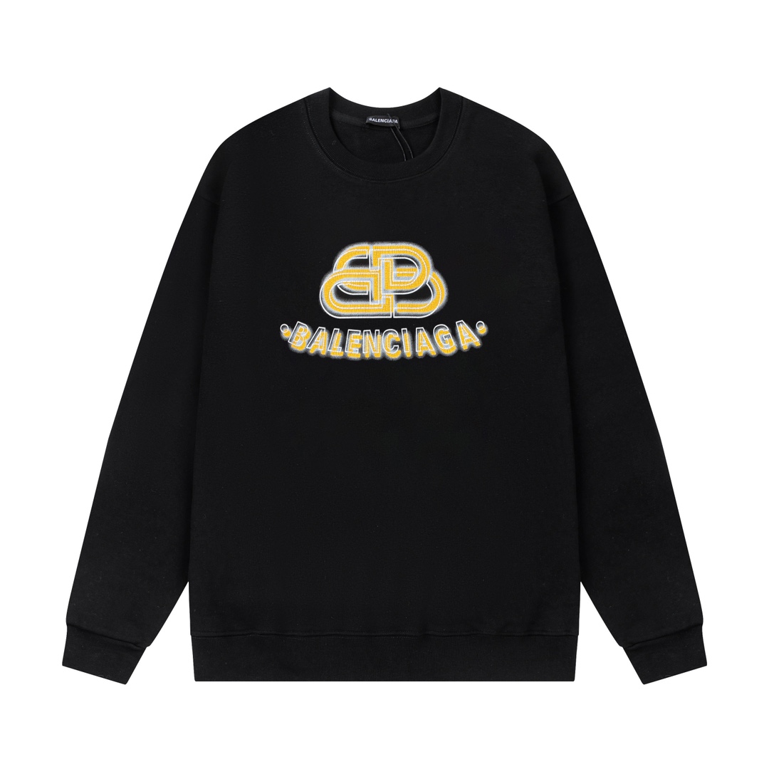 【BALENCIAGA 公式旗艦店】バレンシアガ 丸首の衛衣 スウェット ご好評に付き再入荷！