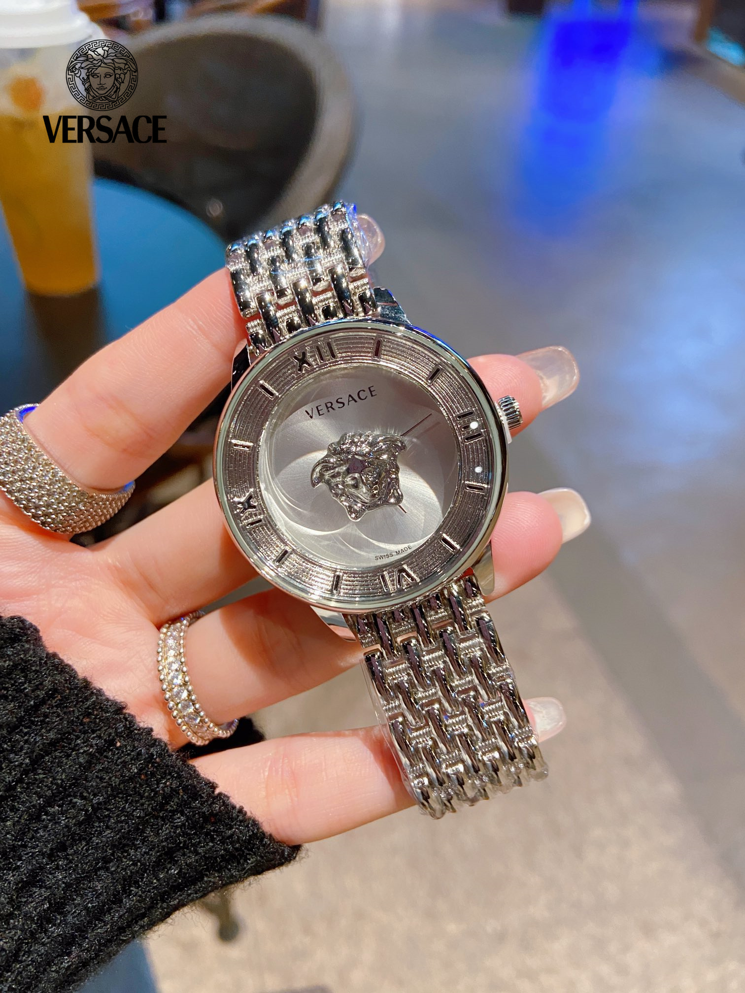 【2024】VERSACE  ( ヴェルサーチ)  腕時計 43MM