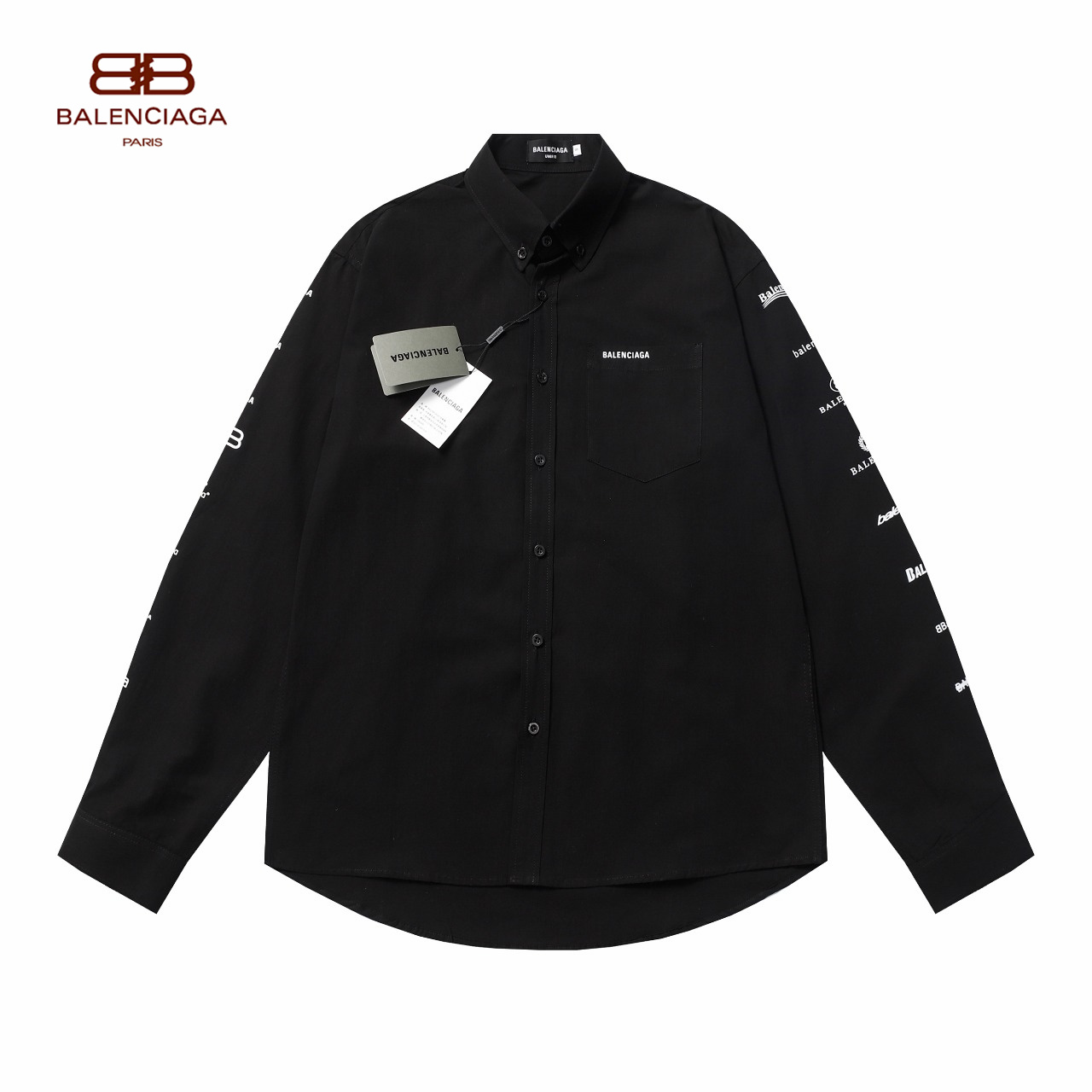 【2024】【 BALENCIAGA   公式旗艦店】 バレンシアガ   シャツ  ご好評に付き再入荷！