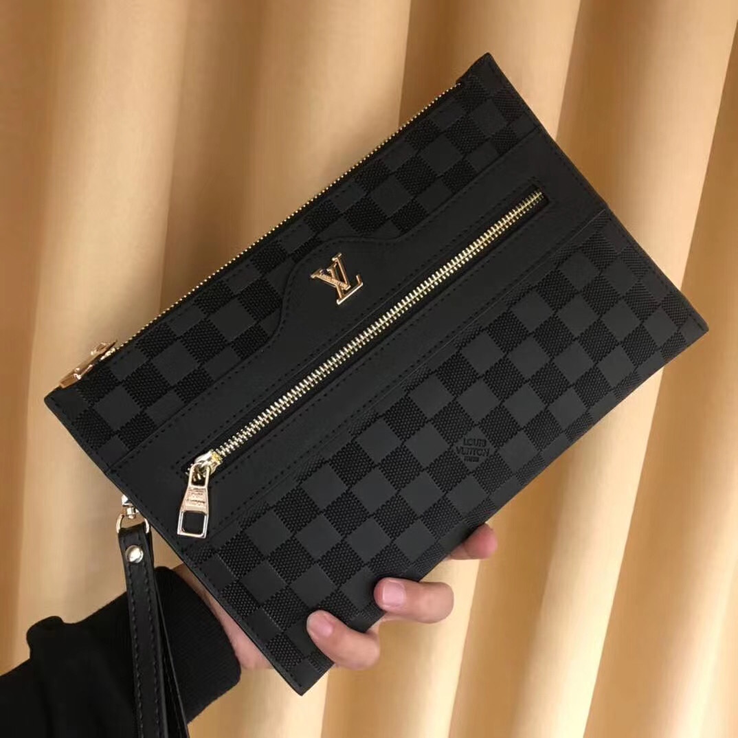 【LOUIS VUITTON 公式旗艦店】ルイヴィトン  クラッチバッグ  当日出荷 好評に付き再入荷！28*18*1CM