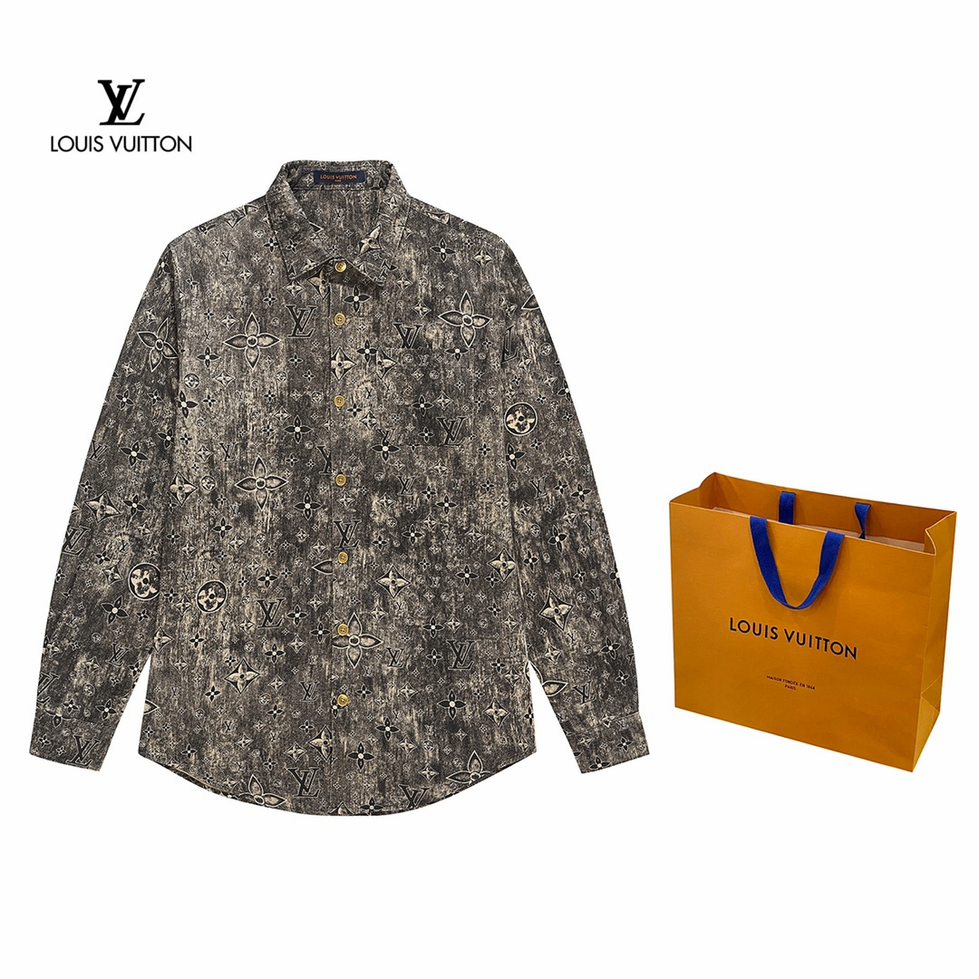 【2024】【 LOUIS VUITTON 公式旗艦店】ルイヴィトン  シャツ  ご好評に付き再入荷！