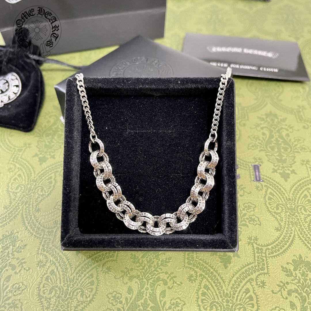 【2024】【CHROME HEARTS】ネックレス、新しいネックレス万能シンプルファッションオーナメント