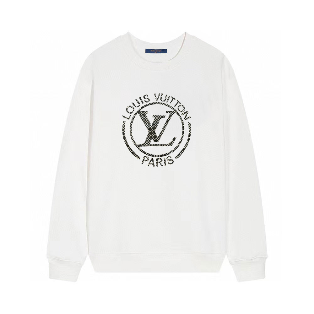 【LOUIS VUITTON  公式旗艦店】ルイヴィトン 丸首の衛衣 スウェット ご好評に付き再入荷！