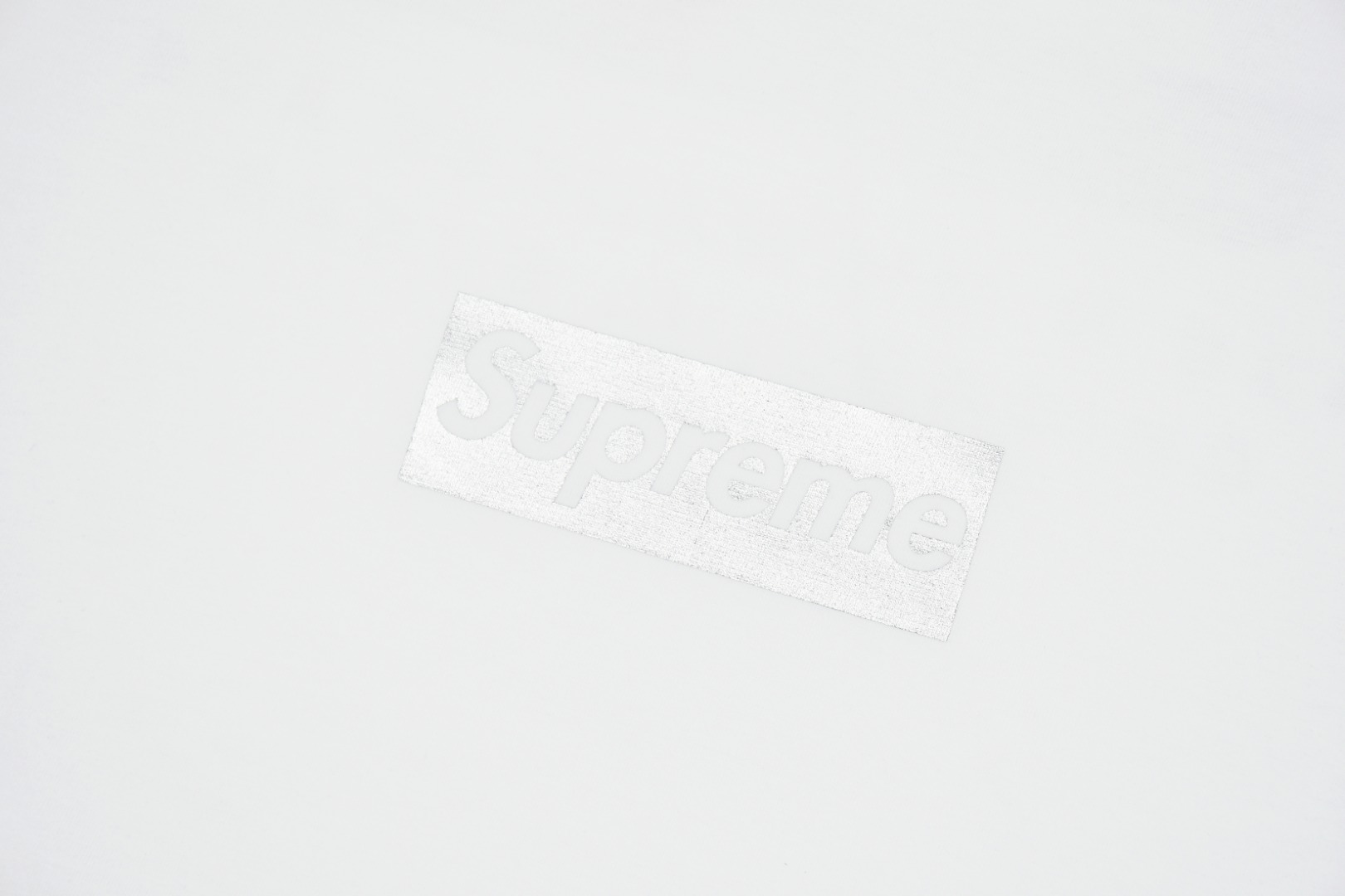 シュプリームSupreme Chicago Metal Box Logo Tee White シカゴ限定 半袖Tシャツ 人気