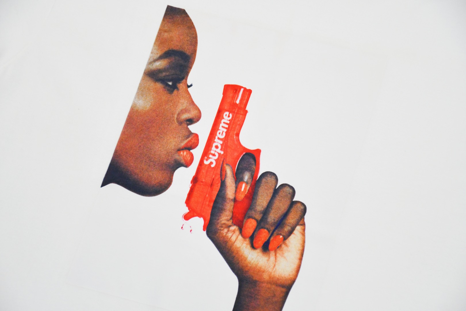 【2024】シュプリームSupreme SS21 Week 1 Water Pistol Tee 水鉄砲プリント 半袖Tシャツ 人気