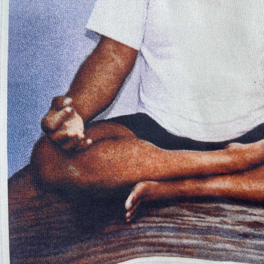 シュプリームSupreme 21FW Rick Rubin Tee 白ひげ老人写真半袖Tシャツ 人気