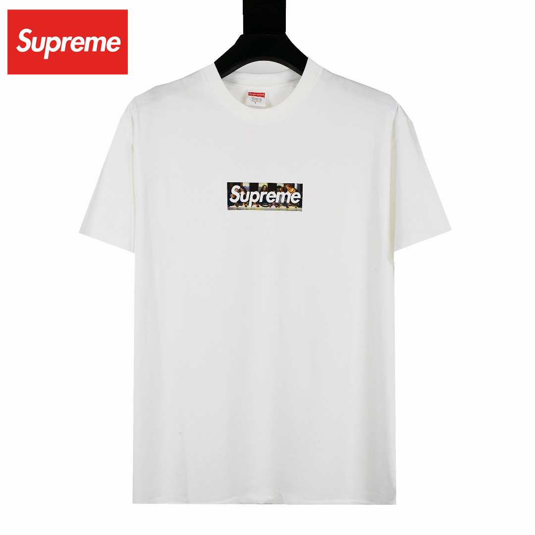 Supreme 21ss Milan Box Logo Tee ミラノオープン限定 最後の晩餐 半袖Tシャツ シュプリーム