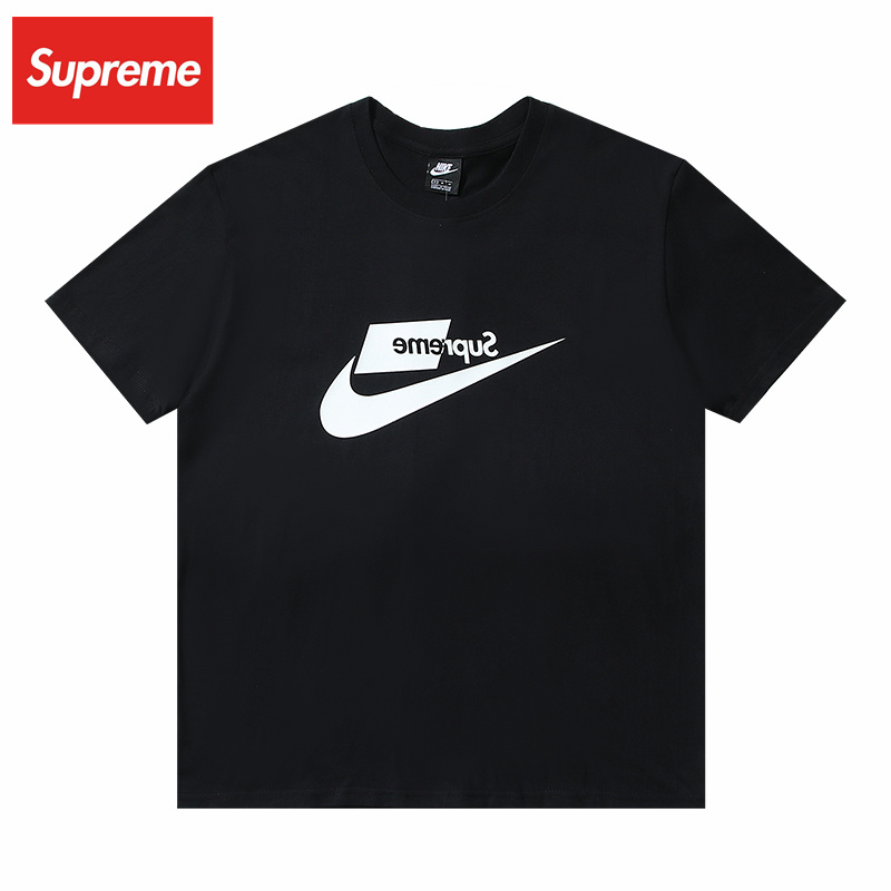 【2024】SUPREME NIKE ナイキ ジョイント コラボ コットン Tシャツ ブラック ホワイト M L XL 2XL 3XL シュプリーム