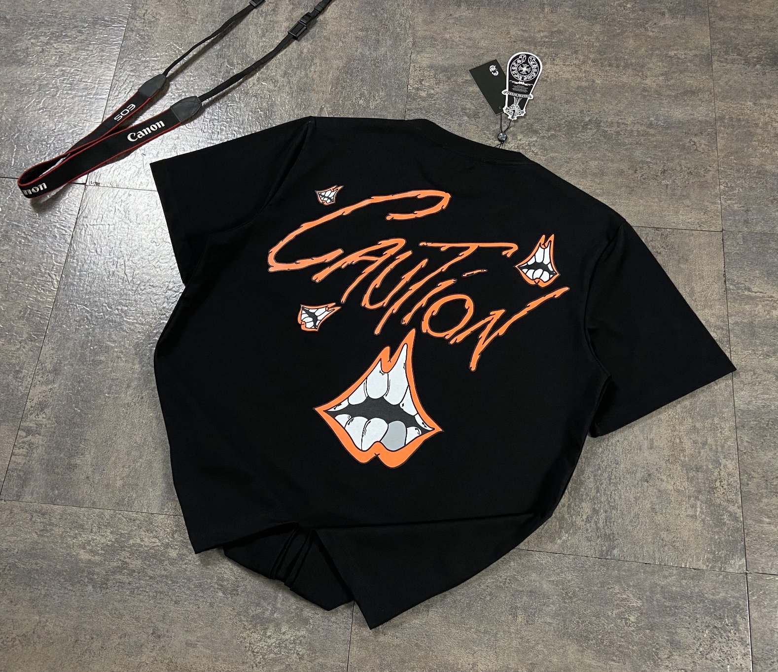 【2024】クロハート/Chromeheartsらくがき限定カップルポケット半袖T