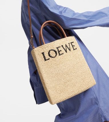 LOEWE トートバッグ &infin;&infin; LOEWE &infin;&infin; Standard A4 raffia バッグ☆(3)