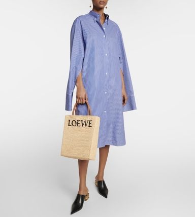 LOEWE トートバッグ &infin;&infin; LOEWE &infin;&infin; Standard A4 raffia バッグ☆(5)