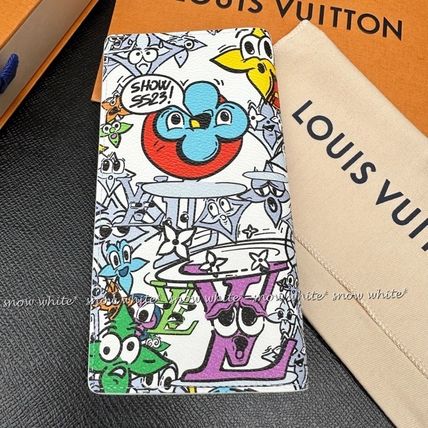 Louis Vuitton 長財布 明日着 限定 LV カートゥーン風 モノグラム ブラザ 長財布(3)