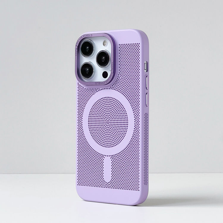 メッシュ 通気性マグセーフiPhoneケース-hmcase
