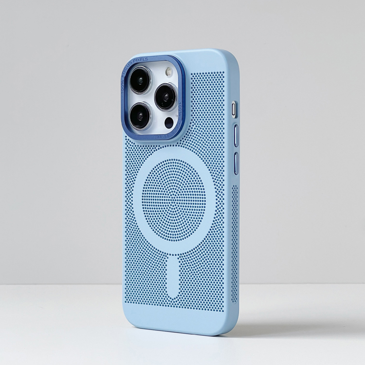 メッシュ 通気性マグセーフiPhoneケース-hmcase