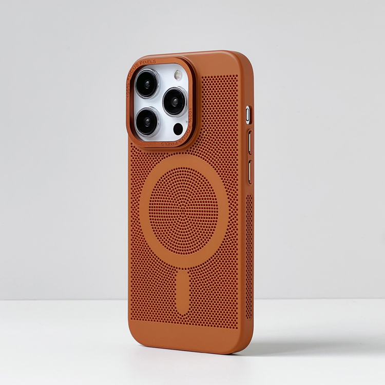メッシュ 通気性マグセーフiPhoneケース-hmcase