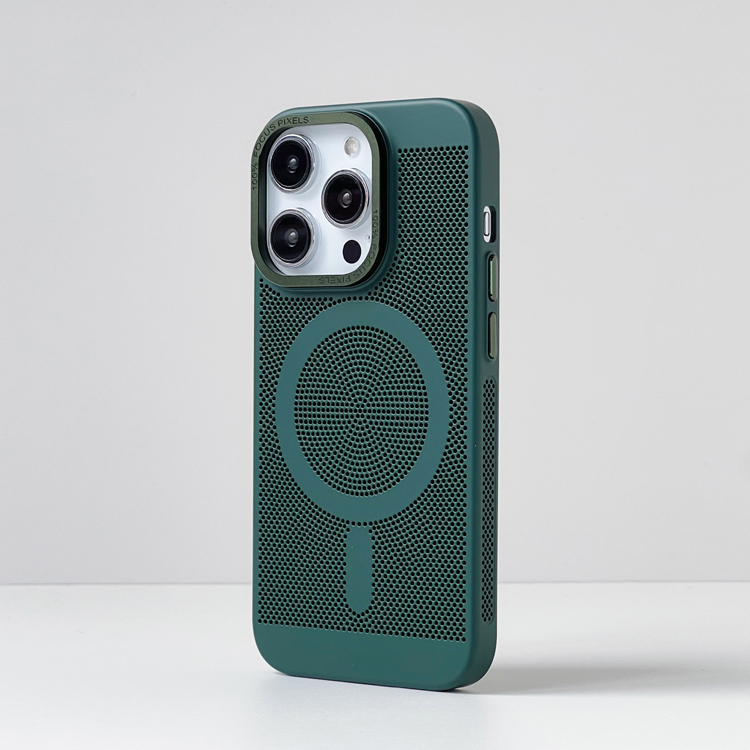 メッシュ 通気性マグセーフiPhoneケース-hmcase