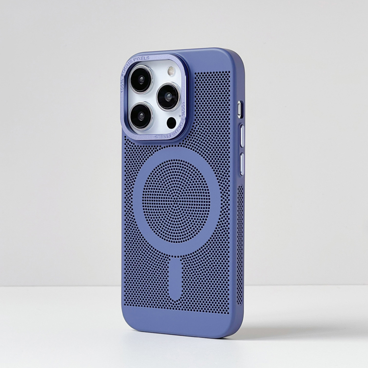メッシュ 通気性マグセーフiPhoneケース-hmcase