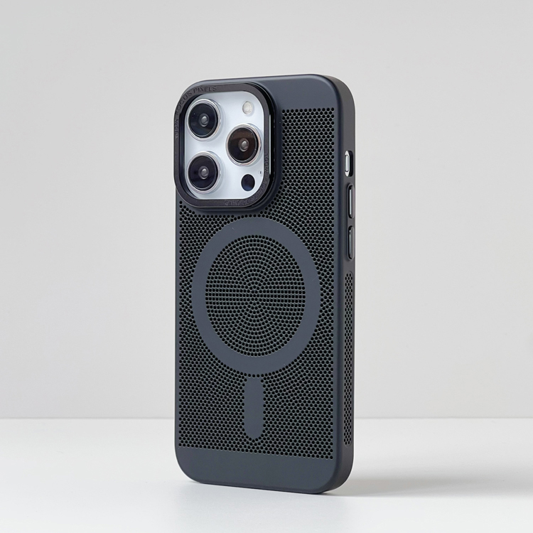 メッシュ 通気性マグセーフiPhoneケース-hmcase