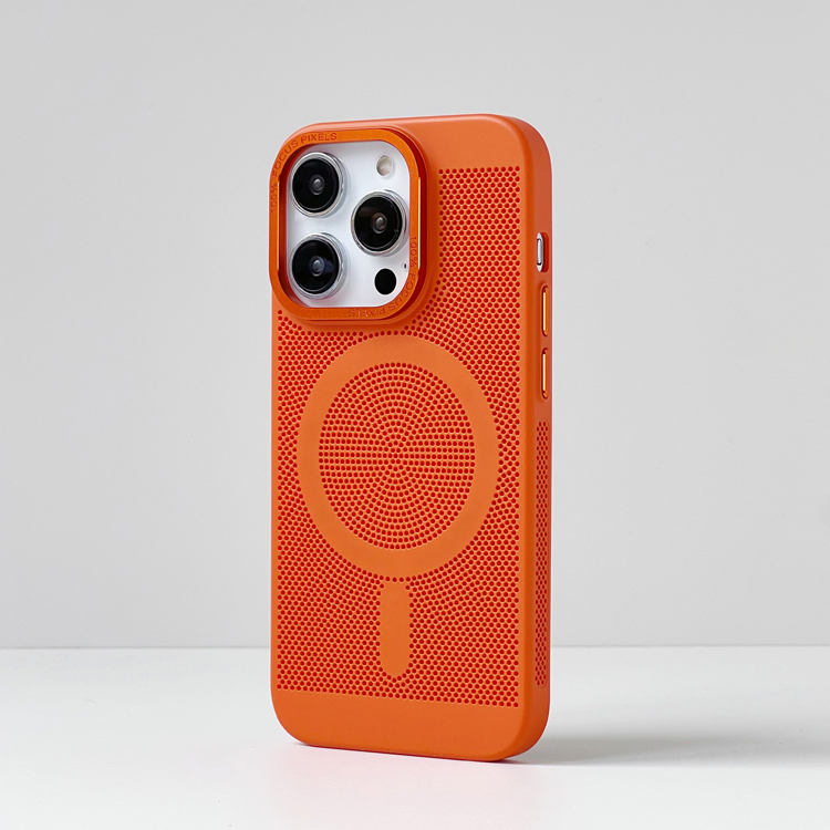 メッシュ 通気性マグセーフiPhoneケース-hmcase