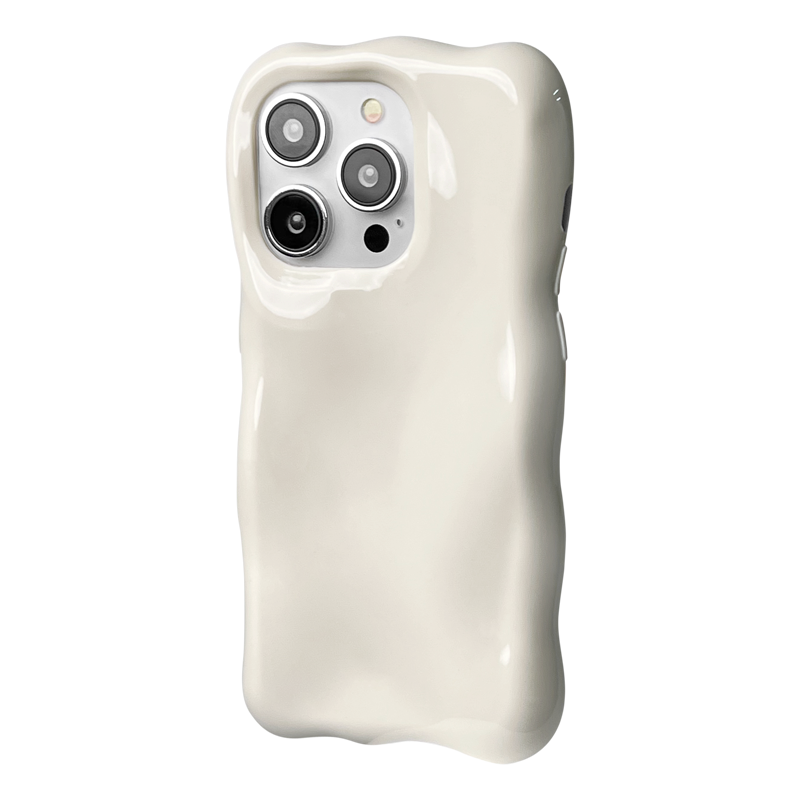 ジェリーカラー立体フリルiPhoneスマホケース