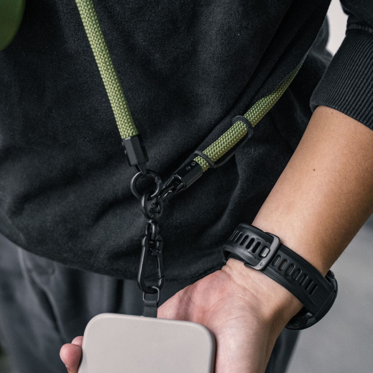 スマホショルダー携帯ストラップ【14色選択可】-hmcase